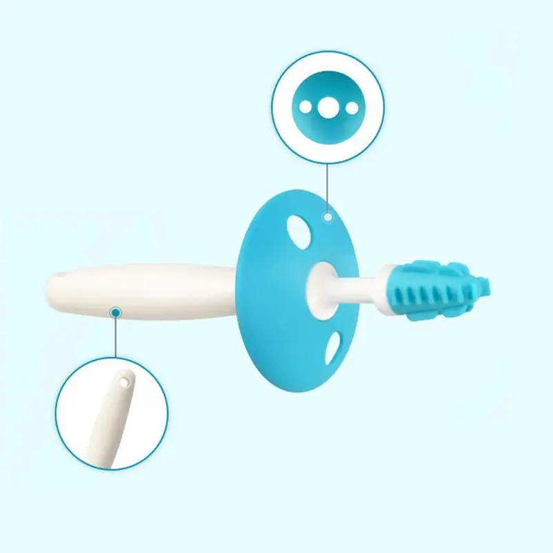 3pcs/set Baby Child Tooth Brush Newborn Silicone Teether Quality Safety Soft Kids Teething Children Toothbrush