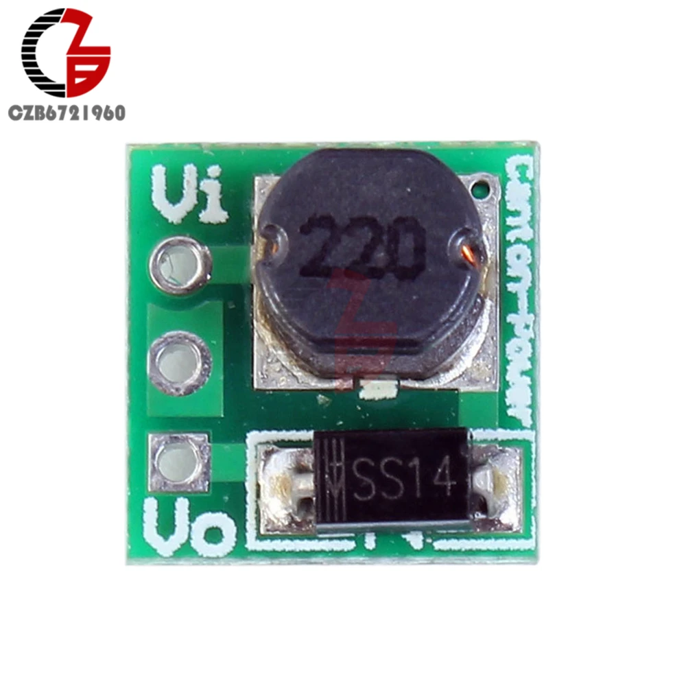 DC-DC 1V 1.2V 1.5V 1.8V 2.5V 3V to DC 3.3V Step UP Boost Power Transformer Converter Module Step-up Voltage Converter