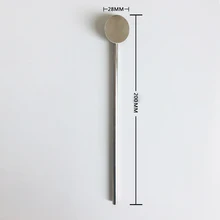 2 шт нержавеющей стали 304 хорошего качества питьевой соломы чай сок ложка для перемешивания вечерние бар kitchencraft длина 20 см