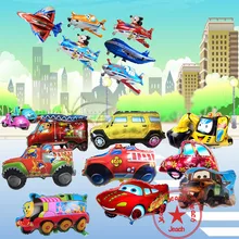 Gigante balão de hélio bebê helicóptero de brinquedo do carro do bebê fontes do partido avião trem carros carros da festa de aniversário decoração balões