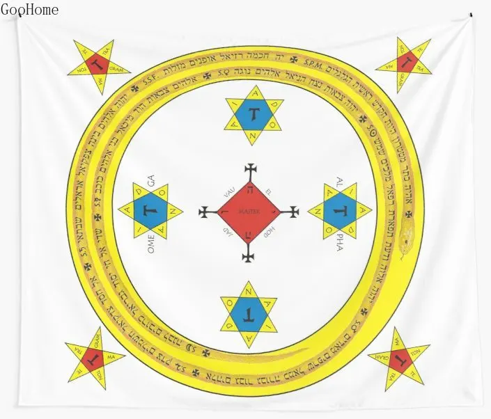 Настенный Гобелен Goetia Circle Mather Crowley пляжное полотенце плед одеяло коврик для пикника и йоги украшение