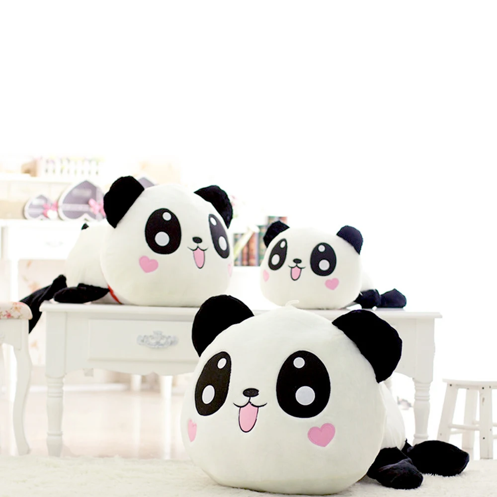 20CM Soft cute Panda Pillow Plush Stuffed Toys For Kids Children Toys