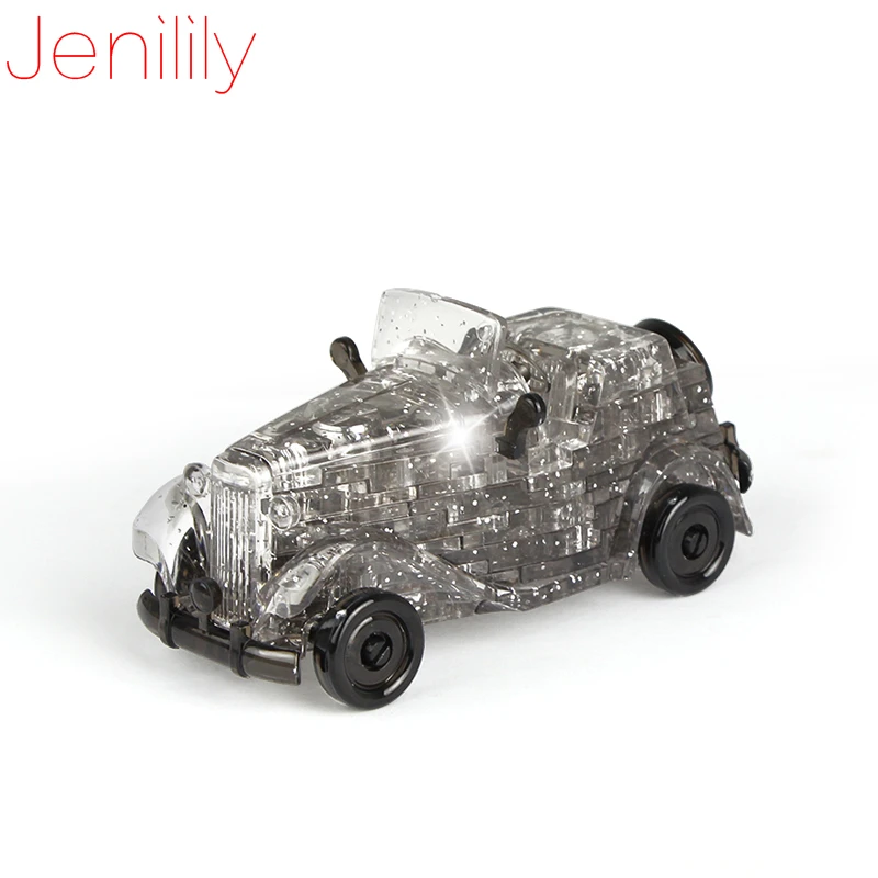54pcs 2 Colors Funny Classic Cars 3d Crystal Jigsaw Puzzles Toy Vehicle Assembly Model Cars Toys For Children Home Decoration 3d Puzzle Toys For Kids3d Model Toys Aliexpress