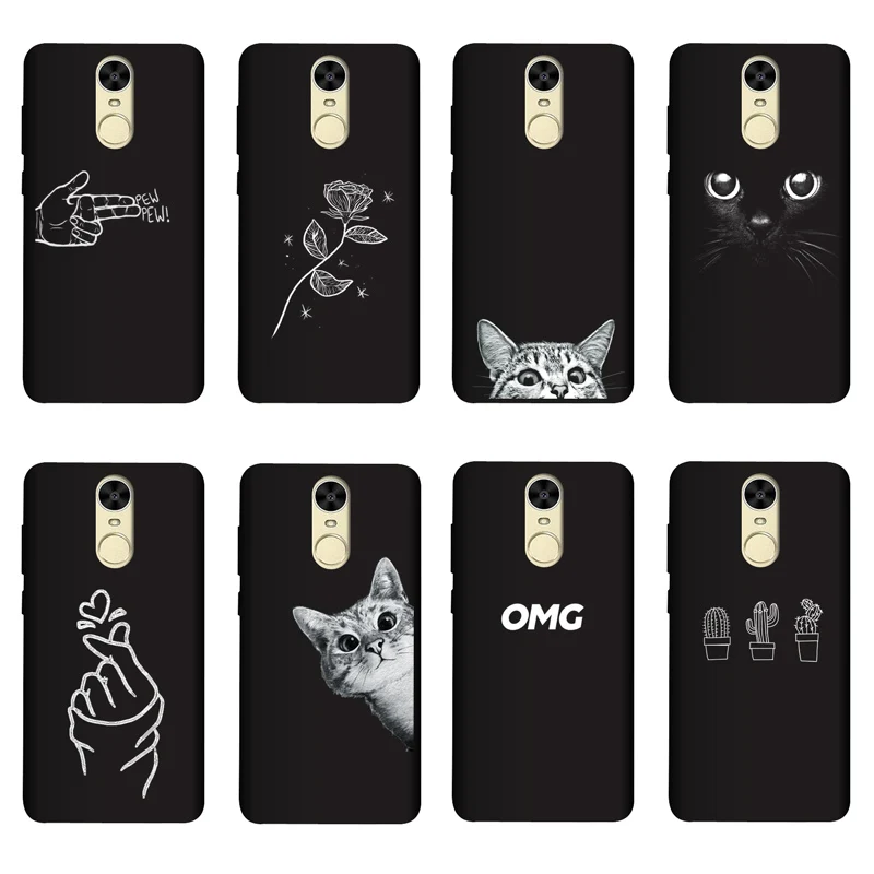 

QAQsam Silicone 5.0" For Huawei Enjoy 6 Case Cover Painting Matte Phone For Huawei Enjoy6 Funda