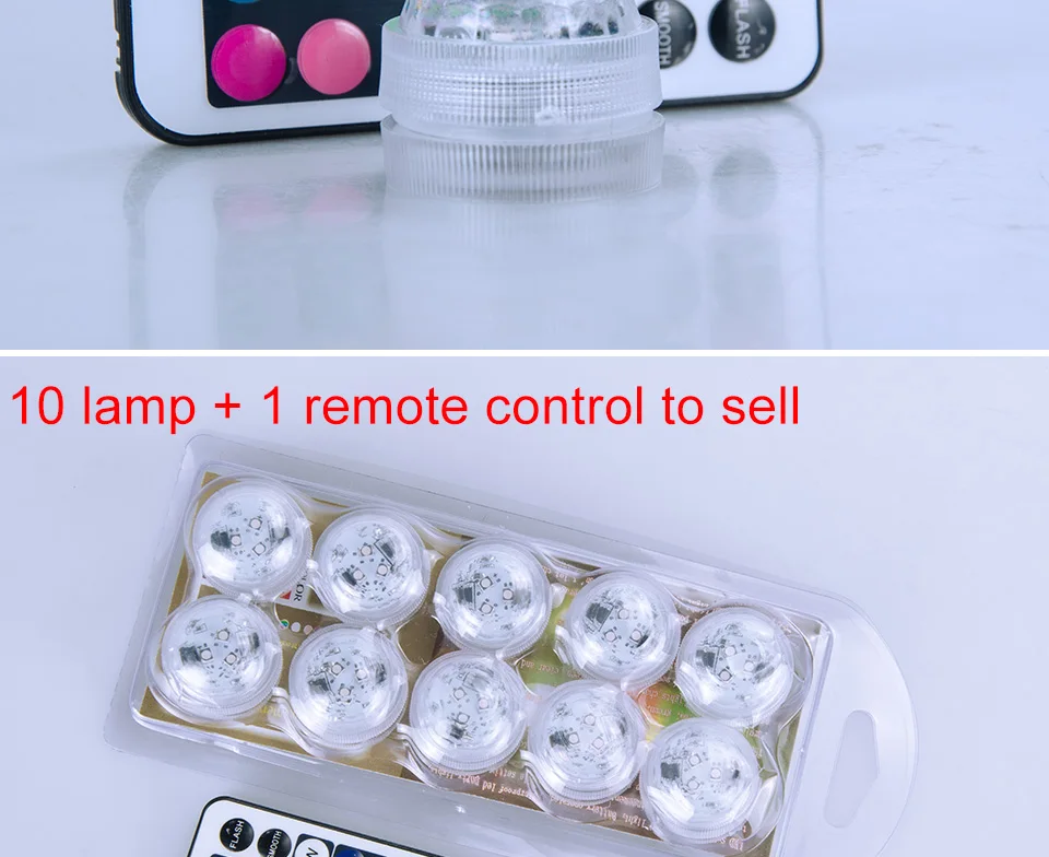 RGB LED Submersible Candle Light (8)