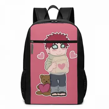

Naruto Gaara Backpack Love Medicine Backpacks Shopping Print Bag Man - Woman Teenage Trending Multi Function High quality Bags