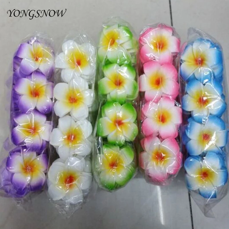 20 com 9cm espuma havaiana pe fragrância flor artificial faça você mesmo  guirlanda flores decoração de casamento suprimentos de festa 9z|foam  frangipani|flower wedding decorationdiy wreath - AliExpress