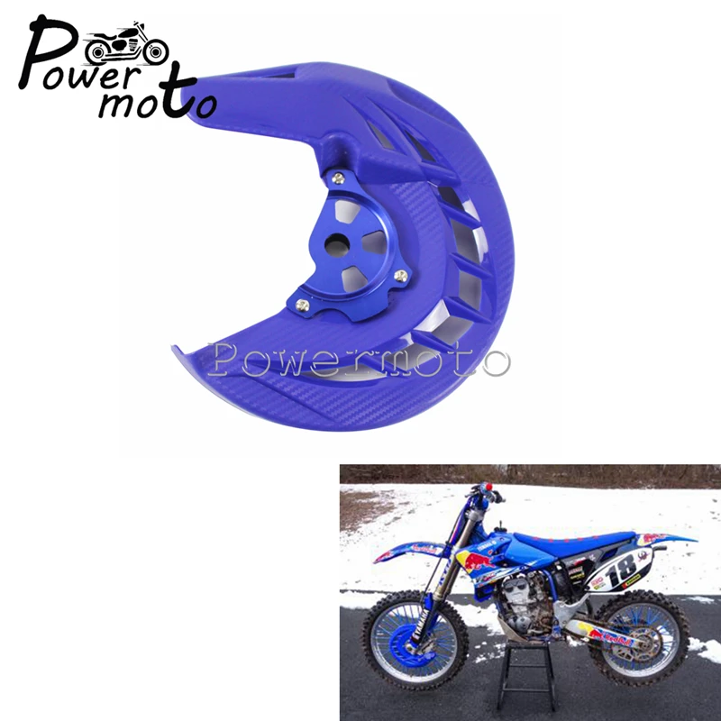 

X-Brake Motorcycle Front Disc Brake Cover Guard Protector Dirt Bike Enduro Supermoto For Yamaha YZ WR 125 250 450 426 2002-2018