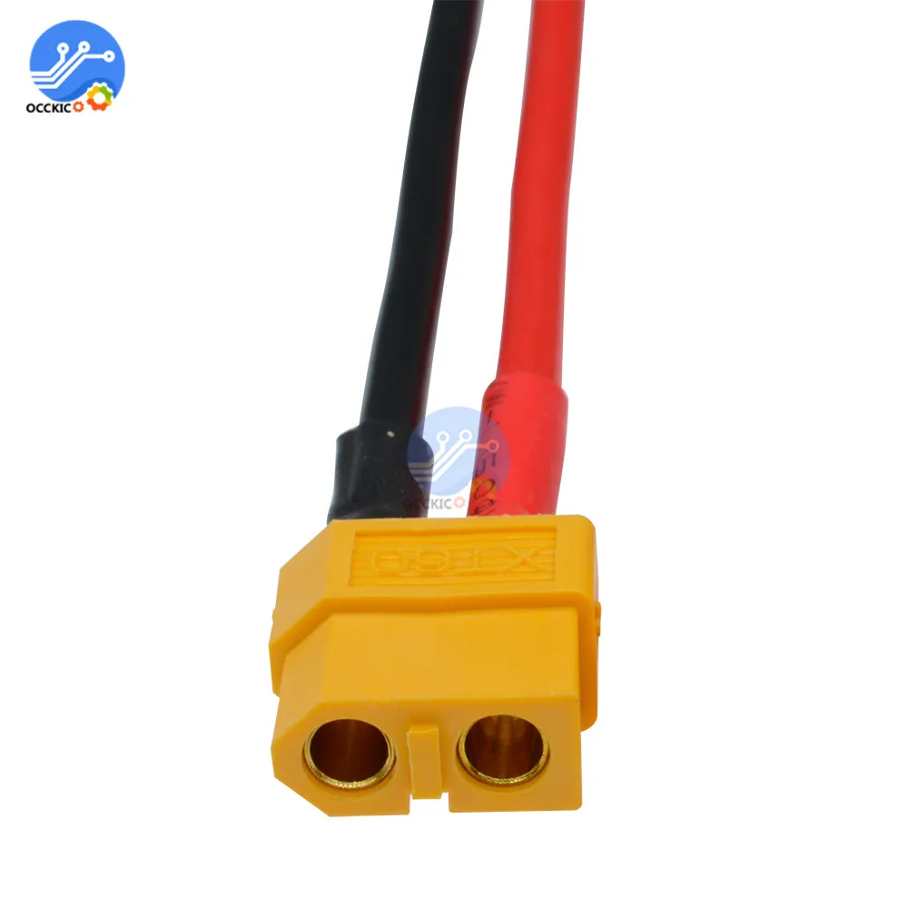 Штепсельная Вилка XT60 XT 60 Male + Female с силиконовым проводом 14 AWG для аккумулятора RC Lipo