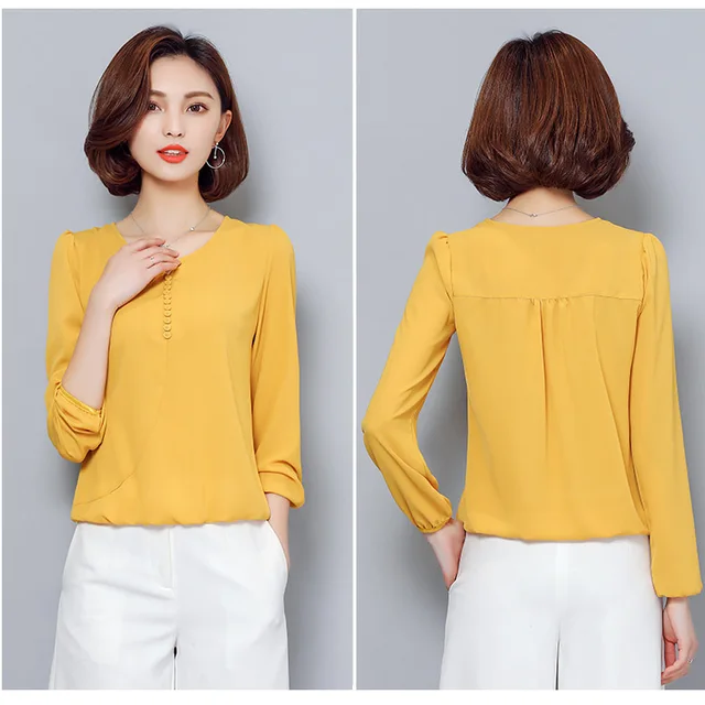 Damska bluzka damska bluzka biurowa damska bluzka 2020 wiosenne jesienne z długim rękawem szyfonowa Blusa Camisa Feminina Plus rozmiar 4XL jesień H5 tanie i dobre opinie Soperwillton Poliester COTTON REGULAR V-neck WOMEN Przycisk Pełna Puff rękawem Na co dzień Stałe Office Blouse Ladies Shirt Damska bluzka damska bluzka biurowa damska bluzka 2020 wiosenne jesienne z długim rękawem szyfonowa Blusa Camisa Feminina Plus rozmiar 4XL jesień H5 tanie i dobre opinie Soperwillton Poliester COTTON REGULAR V-neck WOMEN Przycisk Pełna Puff rękawem Na co dzień Stałe Office Blouse Ladies Shirt