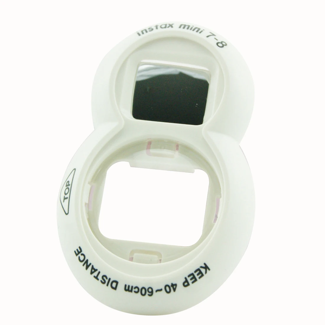 Centechia высокое качество крупным планом объектив Автопортрет Зеркало для Fuji Instax Mini 7S Mini 8 камера аксессуары - Цвет: White