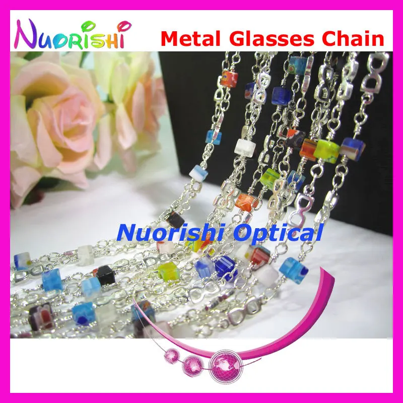 Красивые металлические солнцезащитные очки 6 шт. шнур для очков ремешок с