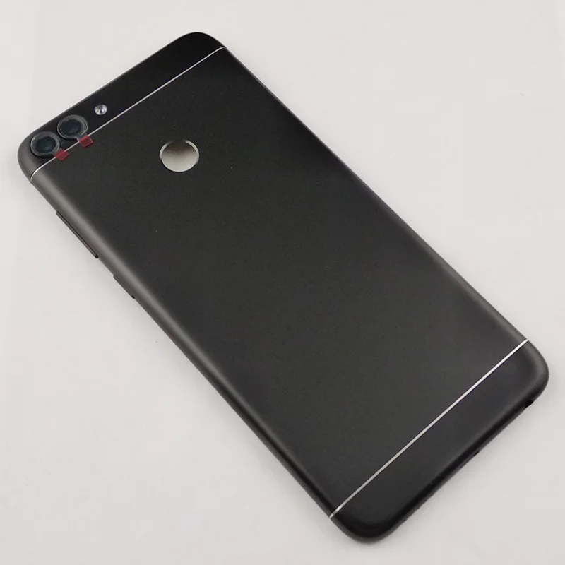 BaanSam для huawei P Smart/Enjoy 7 S задняя крышка чехол с кнопками громкости питания - Цвет: Black