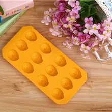 Creative Shell Shaped Ice Mold 12 Grids Food Grade PP Plastic Ice Cube Tray DIY Ice Cream Maker Mould for Home Bar