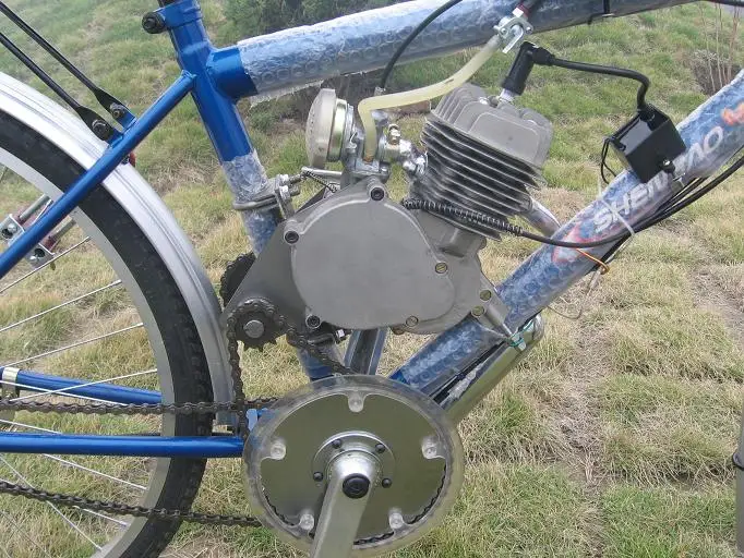 Моторизированная система передачи для велосипеда
