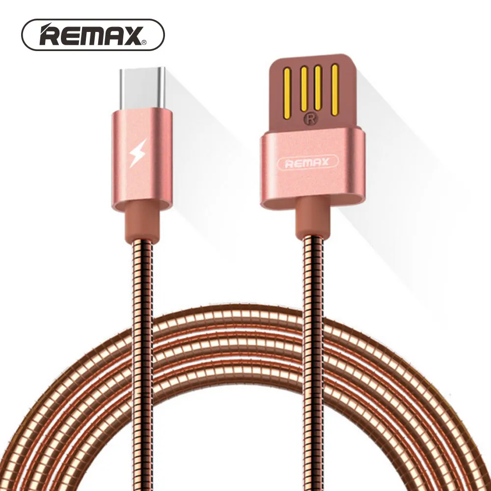 

REMAX RC-080M USB Data Cable For Samsung S10 S9 S8 Xiaomi Redmi Note 7 Huawei p10 lite Mate 20 2.1A Fast Charging Type C Cable
