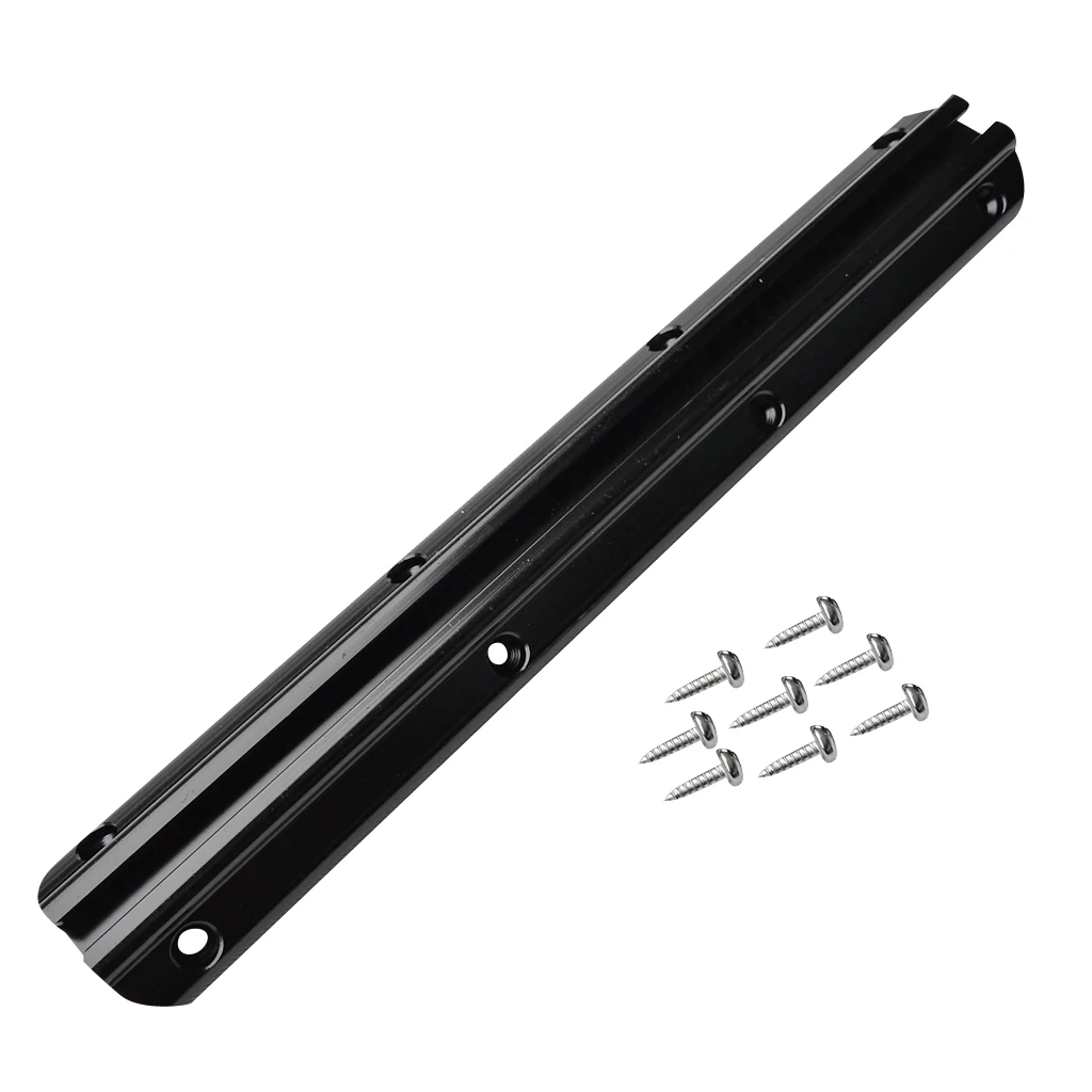 30cm Kayaking Rafting Aluminum Slide Track Rail with Screws Accessories for Kayak Canoe Fishing Inflatable Boat Dinghy Accesory