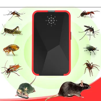 

High Quality Pest Control Ultrasonic Pest Mosquito Repellent Multifunctional Ultrasonic Electronic Fly Mouse Kill Mice Repeller