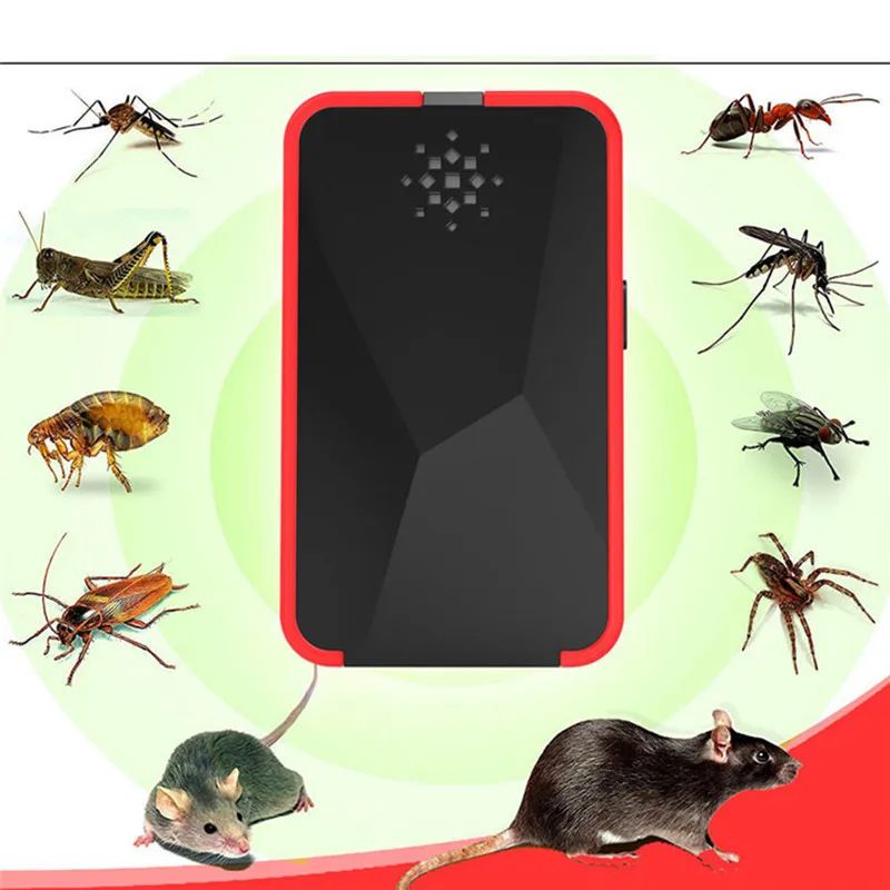 

Multifunctional Ultrasonic Electronic Mosquito Repellent Fly Mouse Pest Repeller Bug insect killer Lights Pest Repeller