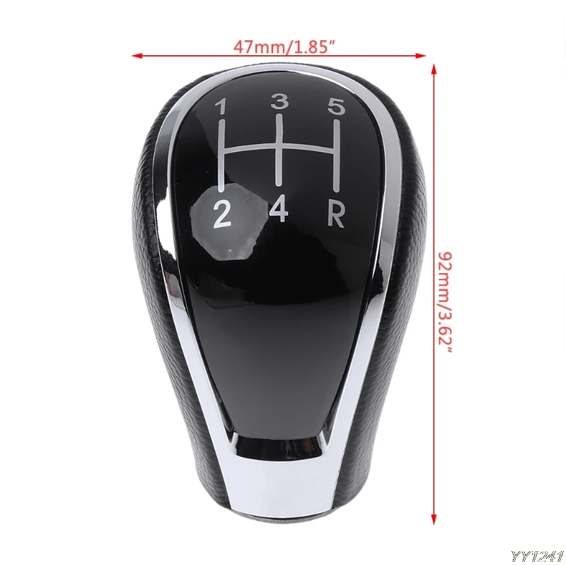 Car Accessories 5 Speed Manual Gear Shift Knob For Hyundai Elantra ix35 Lever Handle Car Styling