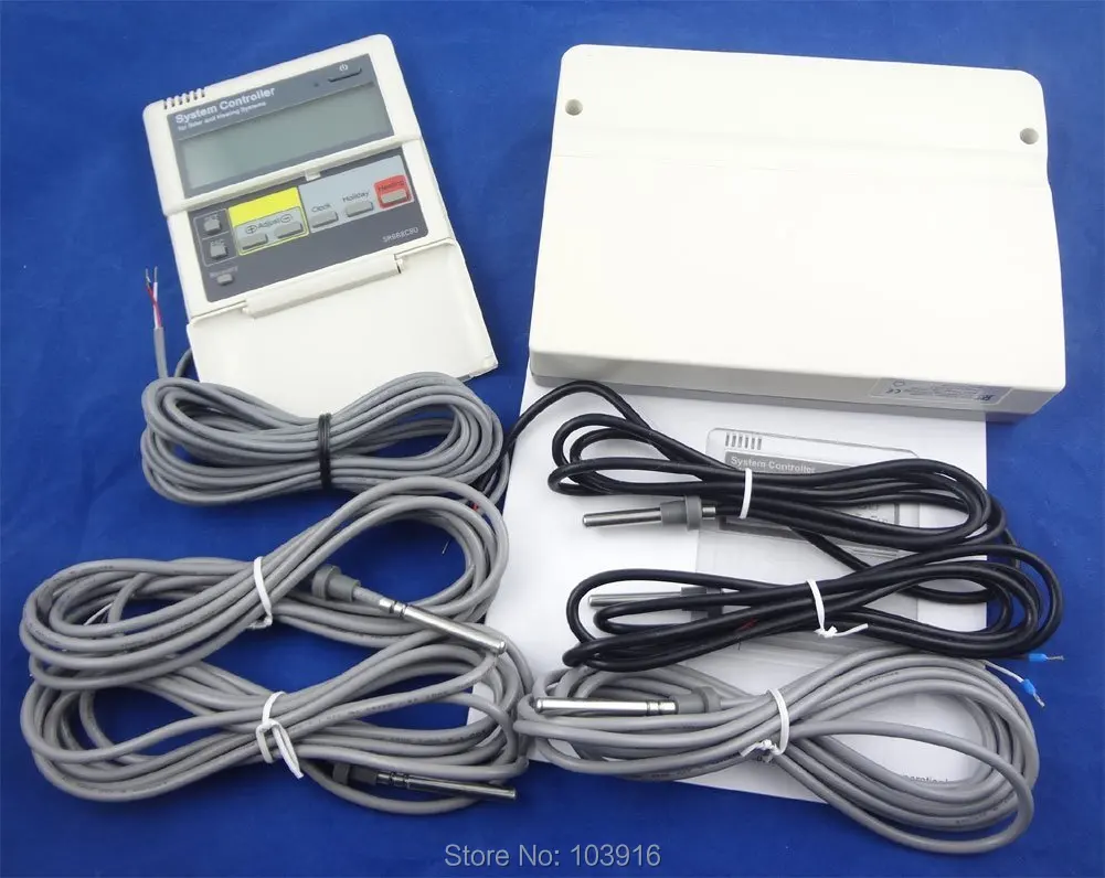 

1 PCS OF 110V CONTROLLER KIT of SOLAR WATER HEATER, MS-SWH-SRC-C8Q-A, 5 SENSORS FOR SPLIT SOLAR WATER HEATER SYSTEM