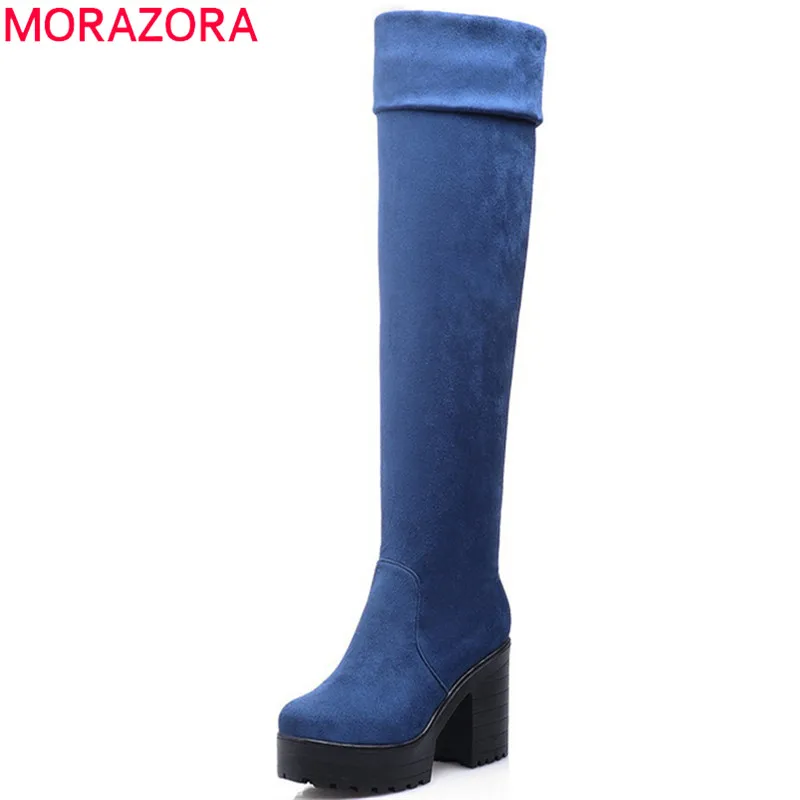 knee high boots in spring