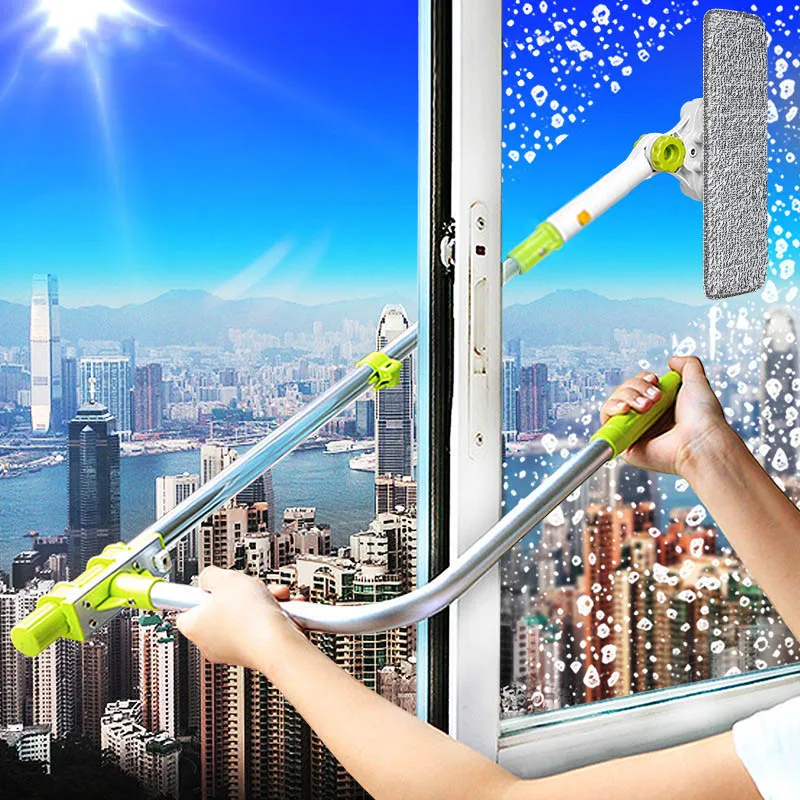 Hot Upgraded Telescopic High-rise Window cleaner Cleaning Glass Brush For Washing Window Dust Clean Hobot Hot Upgraded Telescopic High-rise Window cleaner Cleaning Glass Brush For Washing Window Dust Clean Hobot
