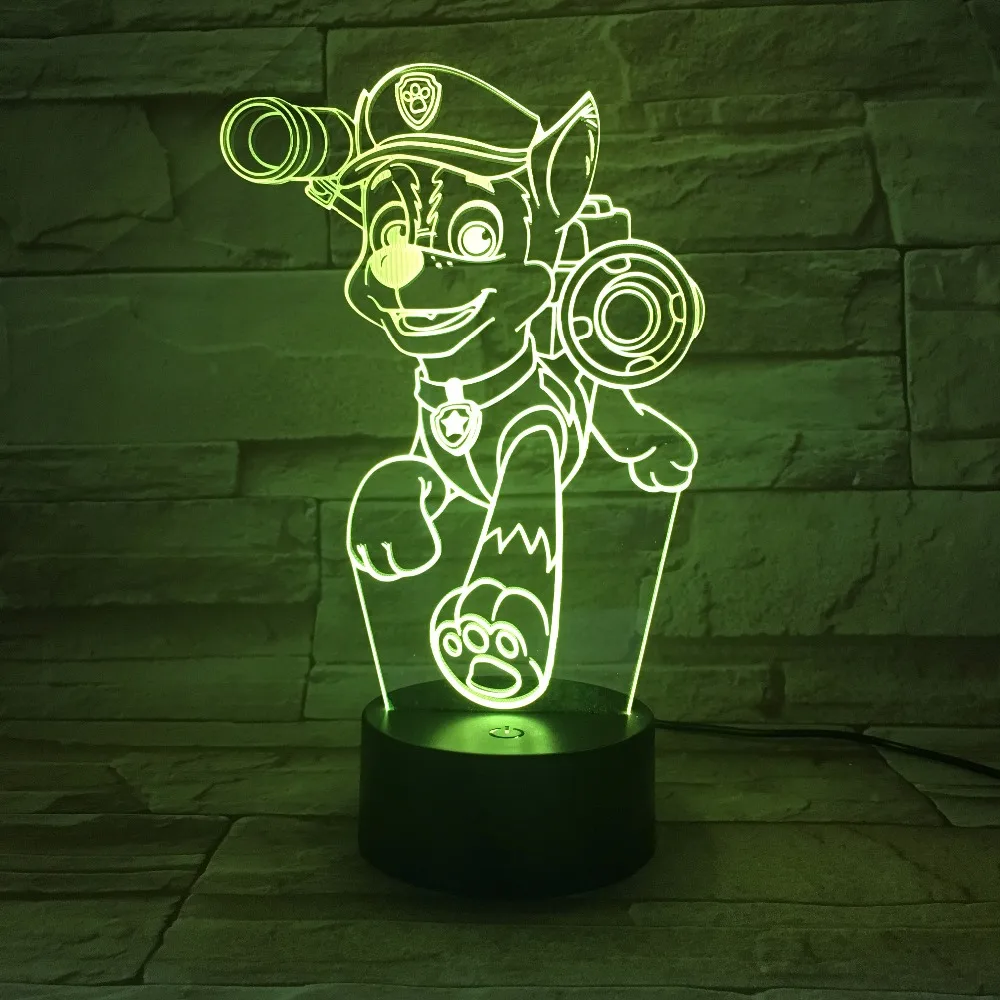 Luzes da Noite led night light doggy dog Function 3 : Stage Lighting Effect/wedding Decor/house Decoration