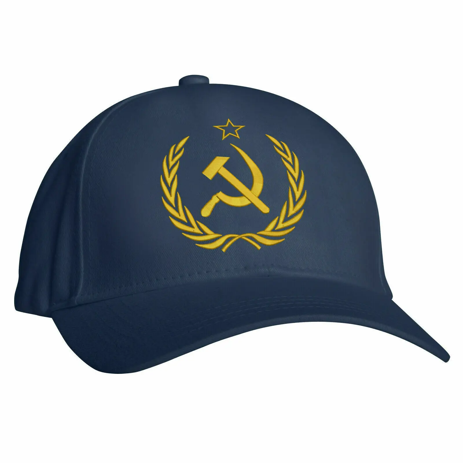 

Ussr Logo Printed Baseball Cap, Soviet CCCP Russia Vintage Workwear Hat
