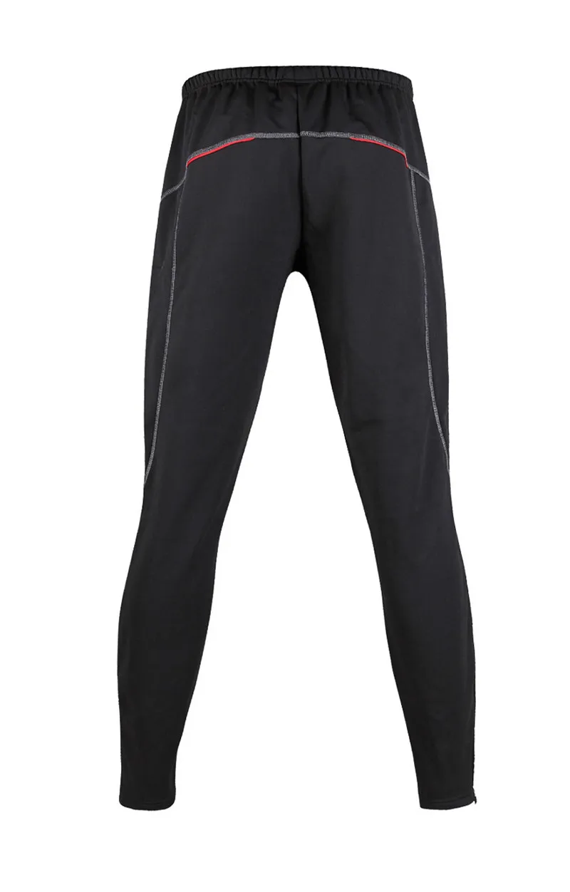 Santic Men Winter Windproof Outdoor Cycling  Long Pants Fleece Thermal Sportswear Men MTB Bike Bicycle Sport Breathable Pants (7)