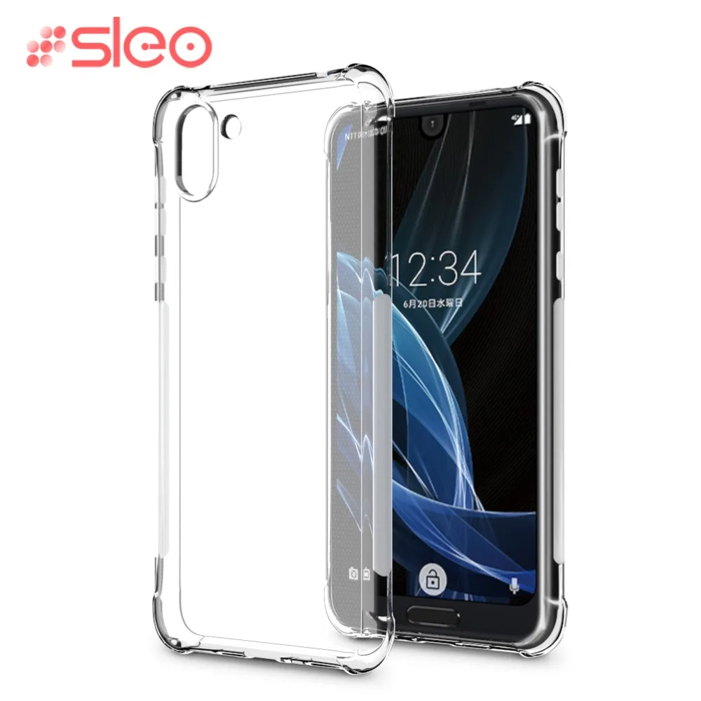 

SLEO For Sharp Aquos R2/ S2/ S3 Case Ultra Thin Transparent TPU Case for Sharp Aquos S2 S3 R2 Cover Silicone Shockproof Coque