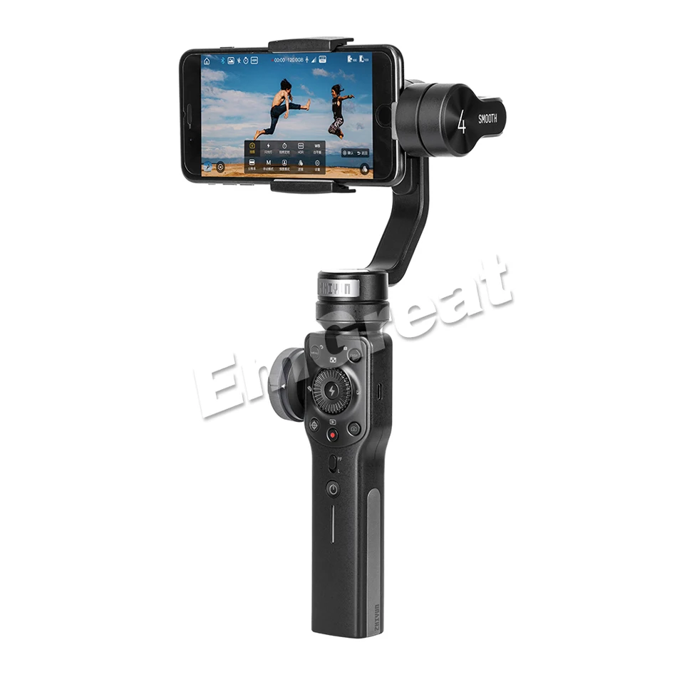 Zhiyun Smooth 4 Q2 3-осевой портативный смартфон сотовый телефон видеокамеры Стабилизатор для iPhone 11 Pro Max XS XR X 8 samsung S10 S9 PK Feiyu Vimble 2