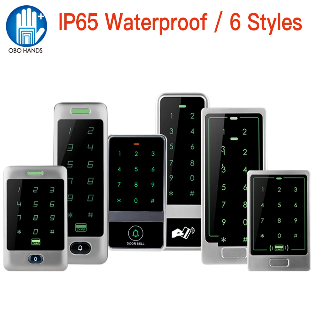 Водонепроницаемая автономная плата контроля доступа IP65 RFID 125 кГц EM Reader сенсорная
