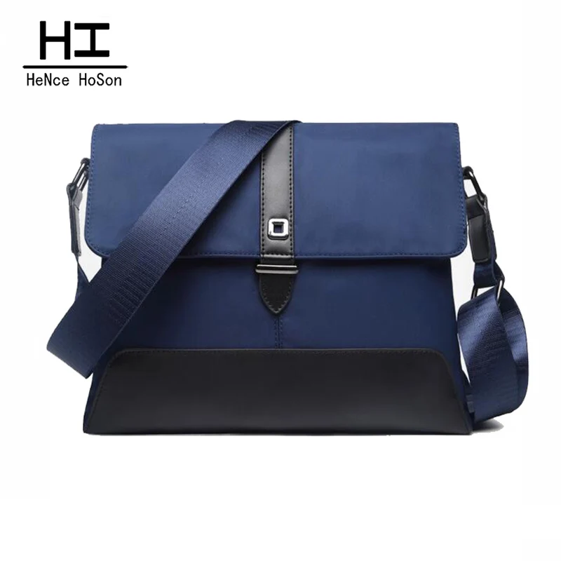 Новый Повседневная Мужчины Сумка Почтальона Сумочки PU И Нейлон плечо Crossbody Сумки