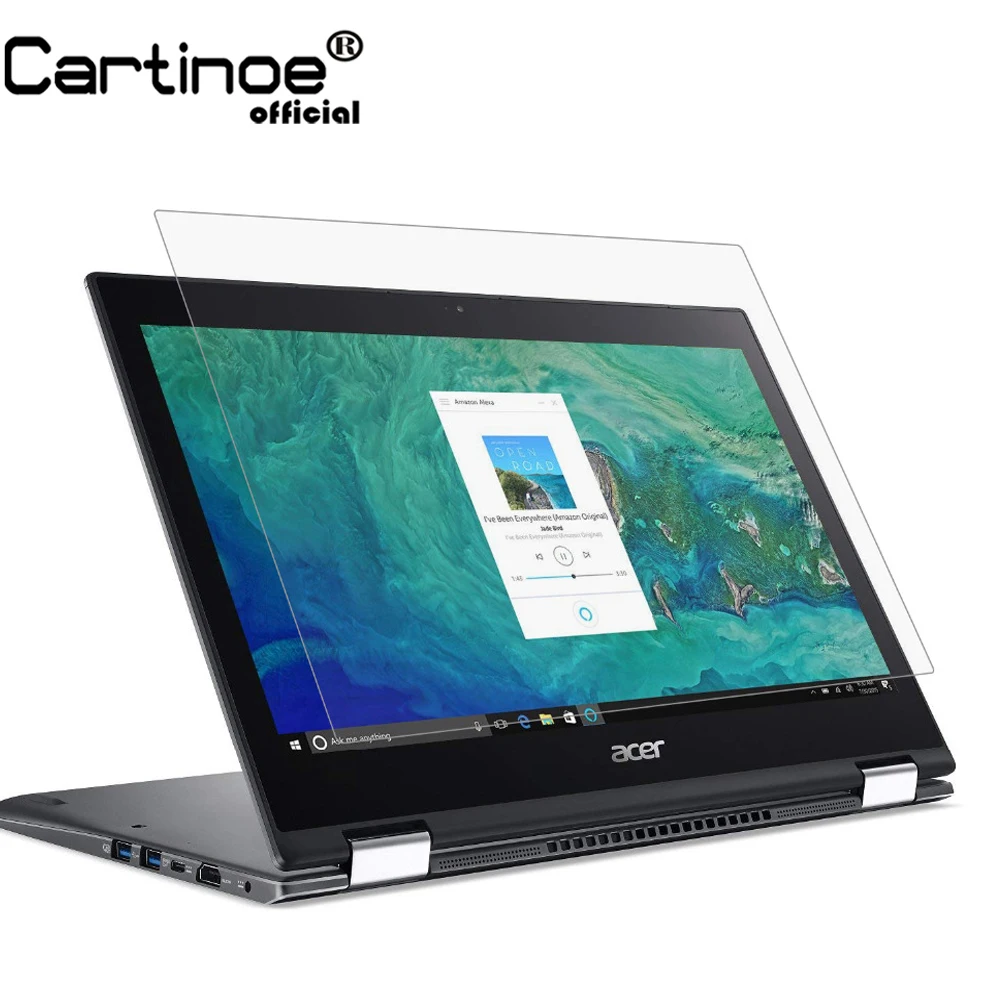 Cartinoe 15 6 дюймовая Защитная пленка для ноутбука Acer Spin 5 Sp513 52 универсальная Hd