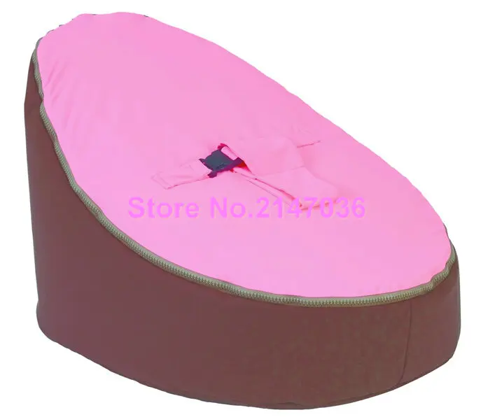 Us 28 0 Comfortable Pink With Brown Seat Princess Bean Bag Baby Sleeping Without Fillings In Sofas From Furniture On Aliexpress