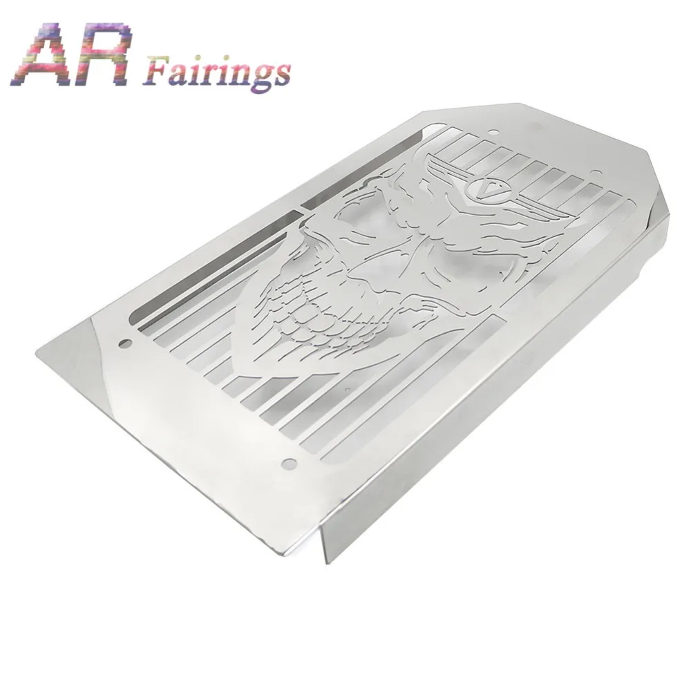 

04-10 VN2000 Radiator Cover Grille Guard Flame Stainless Metal For Kawasaki VULCAN / CLASSIC 2004 2005 2006 2007 2008 2009 2010