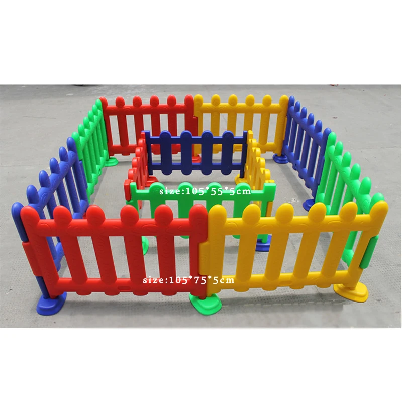 kids indoor toy fence,baby playground park plastic fencing ball poolin