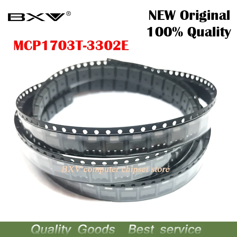 10 шт MCP1703T-3302E MCP1703T MCP1703 SOT-223 новый оригинальный чип для ноутбука бесплатная