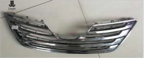 Хром/черный ABS Передняя решетка гриль бампер подходит для Toyota Camry ACV40 2007 2008