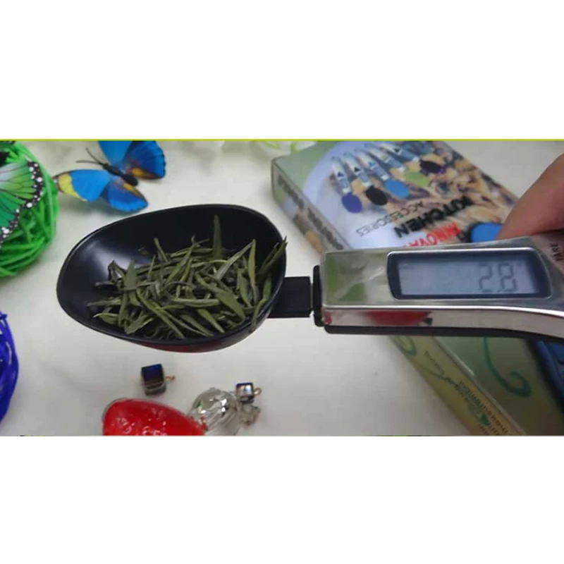 Кухня инструмент цифровой мерная ложка электронный Ложка светодиодный Дисплей масштаба для измерения пищи и жидкости