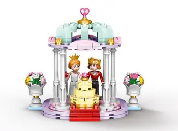 

XINGBAO 12021 City Girls Series Wedding Scene The Princess and Prince Building Blocks Model Kids Educational Bricks Toys Gift