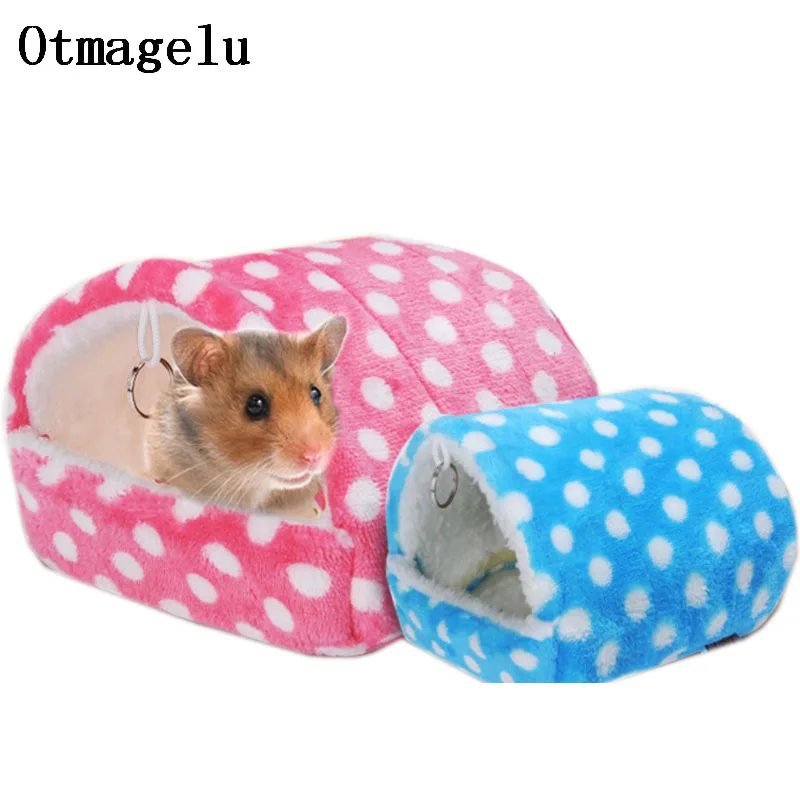 Mini Small font b Pet b font house cage winter warm nest Cave Tunnel Toy Tubes