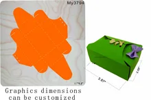 box die cutting board & Wooden dies fit Big Shot// Scrabooking Box