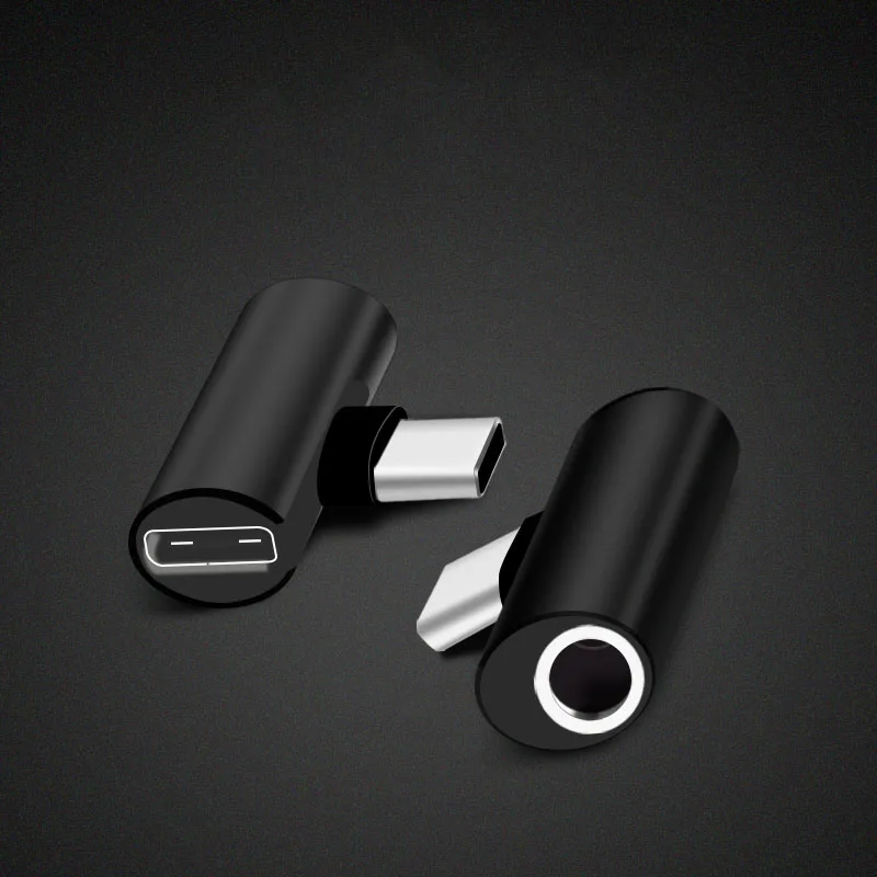 

Thbelieve Type C 3.5 Adapter USB C To 3.5MM Aux Audio Adaptors For Huawei Support Music Charger 3.5mm Jack Male To USB C Female