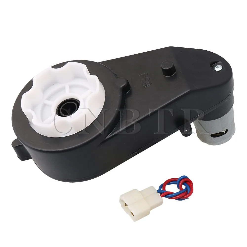 

CNBTR 12V 18000RPM Gearbox with Motor for Kids Powered Ride on Cars and Motorcycles Universal RS550 Drive Engine Match on Toys