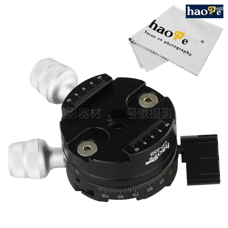 

Adearstudio Song Double Clamp Two-way Panoramic Head Tripod head with quick release plate CD50