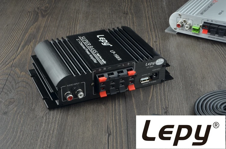 LP-168s 2,1 12 v усилитель мощности с регулировкой тяжелых басов 40W* 2+ 68W с выходом usb