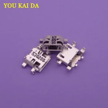 

100pcs/lot Micro USB jack charger Charging Port socket mini Connector dock plug for LENOVO A8-50 A5500-HV A5500 A5500H 8" TABLET