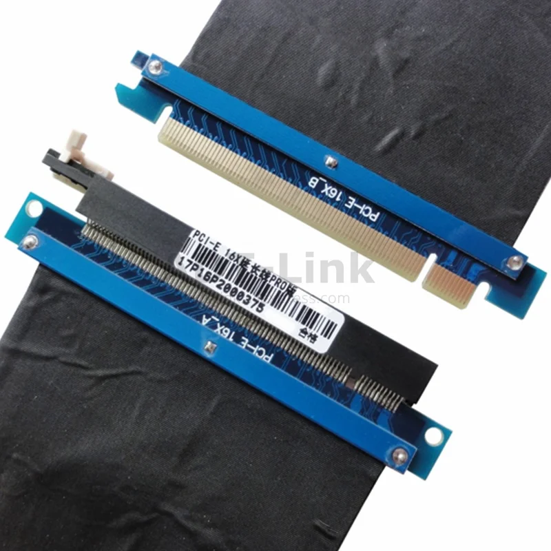 Новый PCI Express PCIe3.0 16x гибкий кабель для карты графическая карта x16 расширение порт